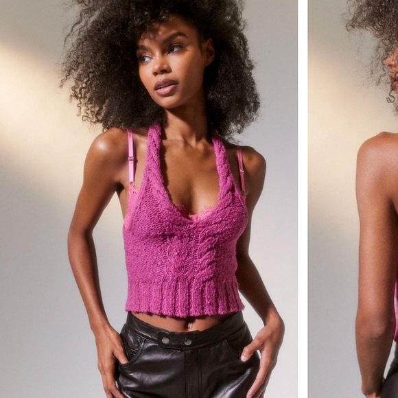 Urban Outfitters Tops - Urban Outfitters Cable Knit SweaterTank Top